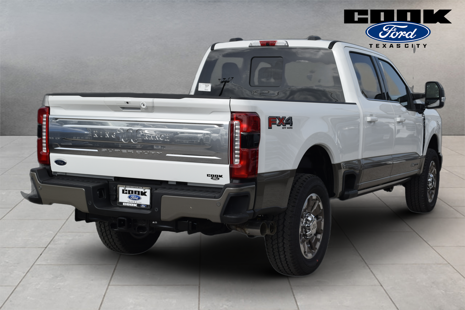 2026 Ford F-250SD King Ranch White at DeMontrond Gulf Freeway