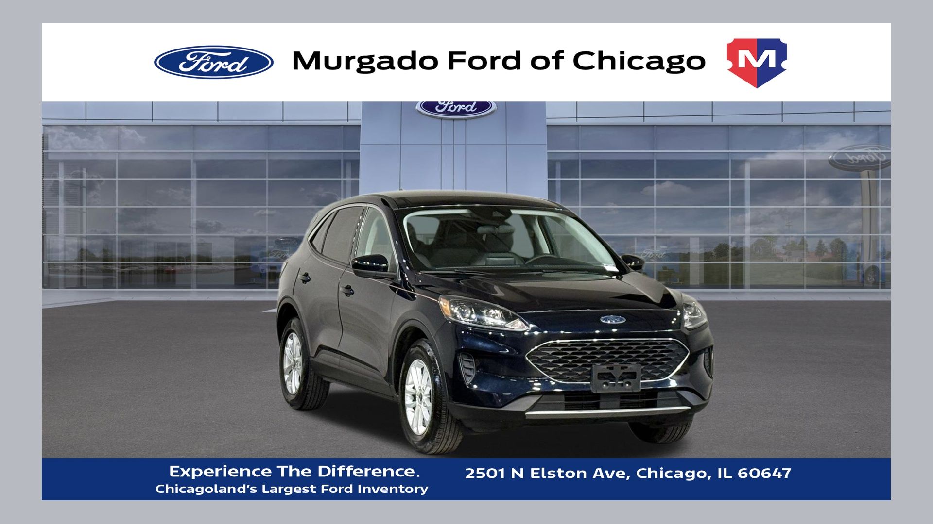 Antimatter Blue Metallic 2021 Ford Escape SE AWD SUV / Crossover All-Wheel Drive 8-Speed Automatic