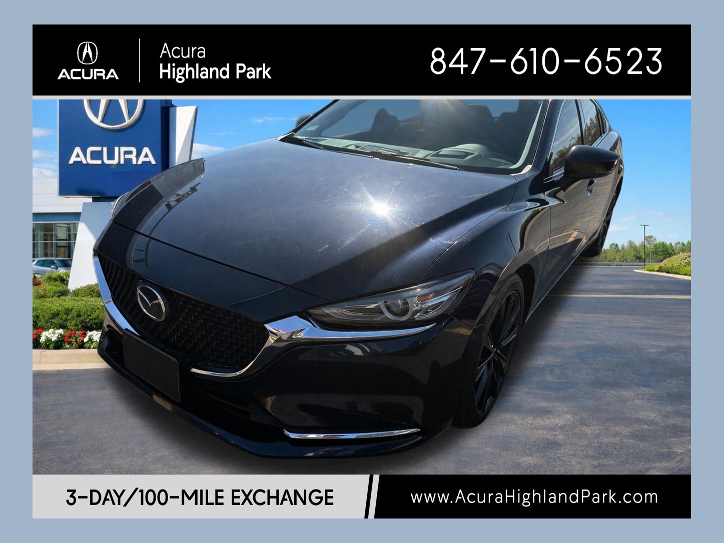 Deep Crystal Blue Mica 2018 Mazda MAZDA6 Grand Touring Reserve Sedan FWD Sedan Front-Wheel Drive 6-Speed Automatic