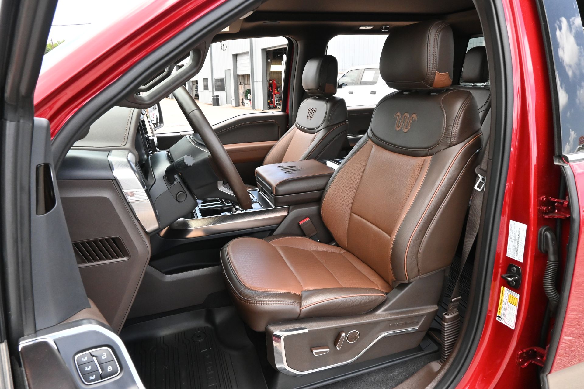 2025 Ford F-150 King Ranch Red at Classic Elite Chevrolet Hwy 6