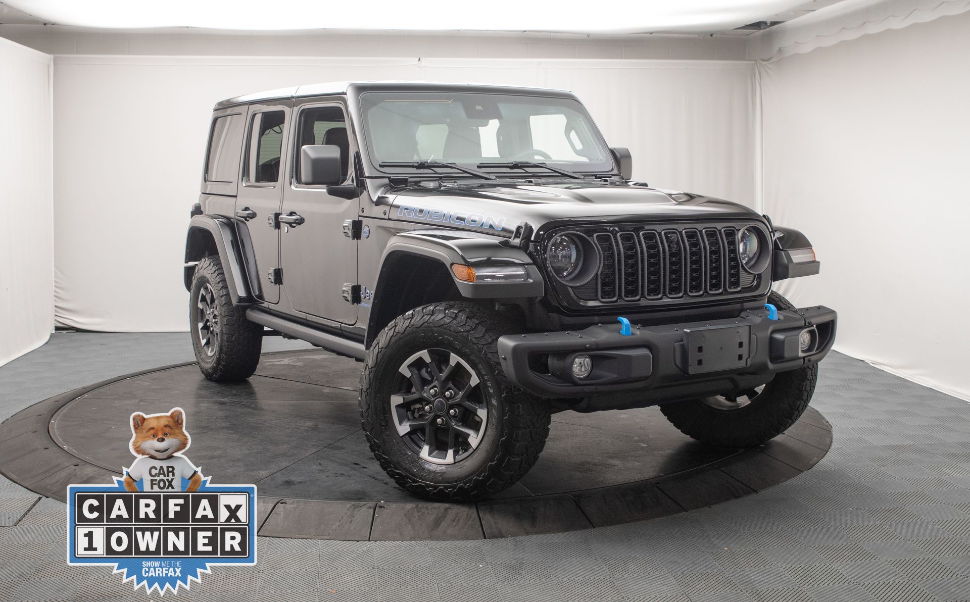 Black Clearcoat 2024 Jeep Wrangler 4xe Rubicon X 4WD SUV / Crossover Four-Wheel Drive 8-Speed Automatic