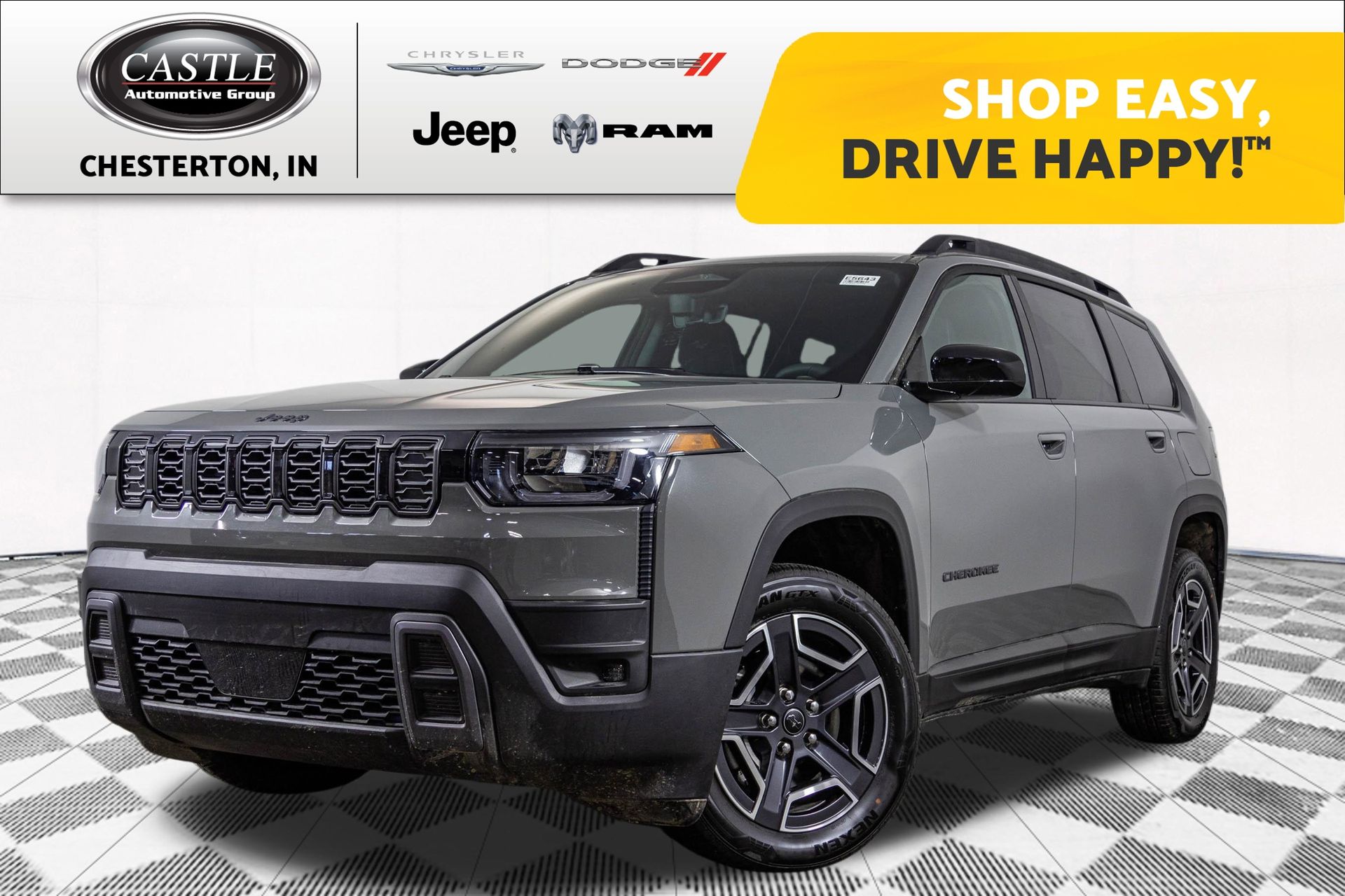 Sting-Gray Clearcoat 2026 Jeep Cherokee SUV / Crossover Four-Wheel Drive Continuously Variable Transmission