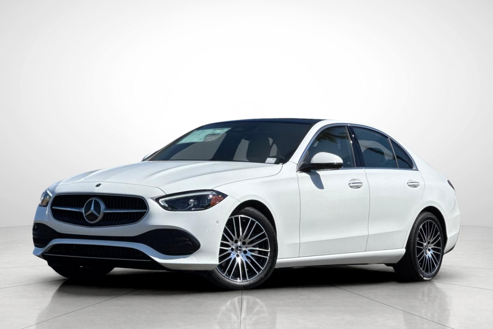 Polar White 2026 Mercedes-Benz C-Class Sedan Rear-Wheel Drive 9-Speed Automatic