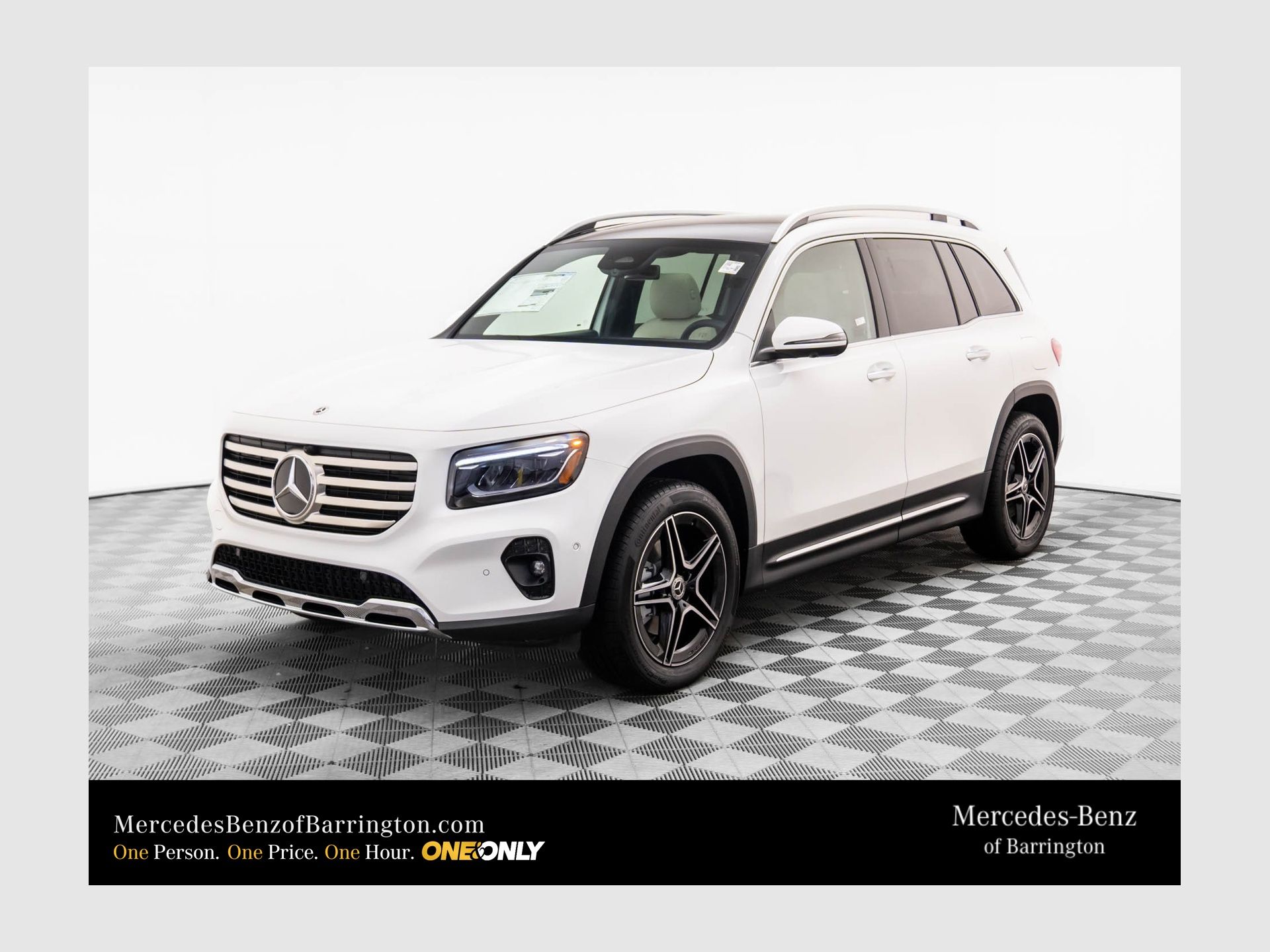 Polar White 2026 Mercedes-Benz GLB SUV / Crossover All-Wheel Drive 8-Speed Dual Clutch