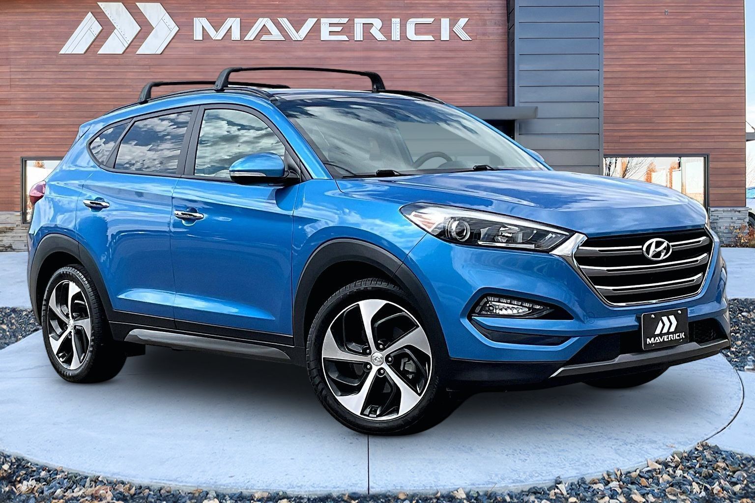 Caribbean Blue 2016 Hyundai Tucson SUV / Crossover All-Wheel Drive Automatic