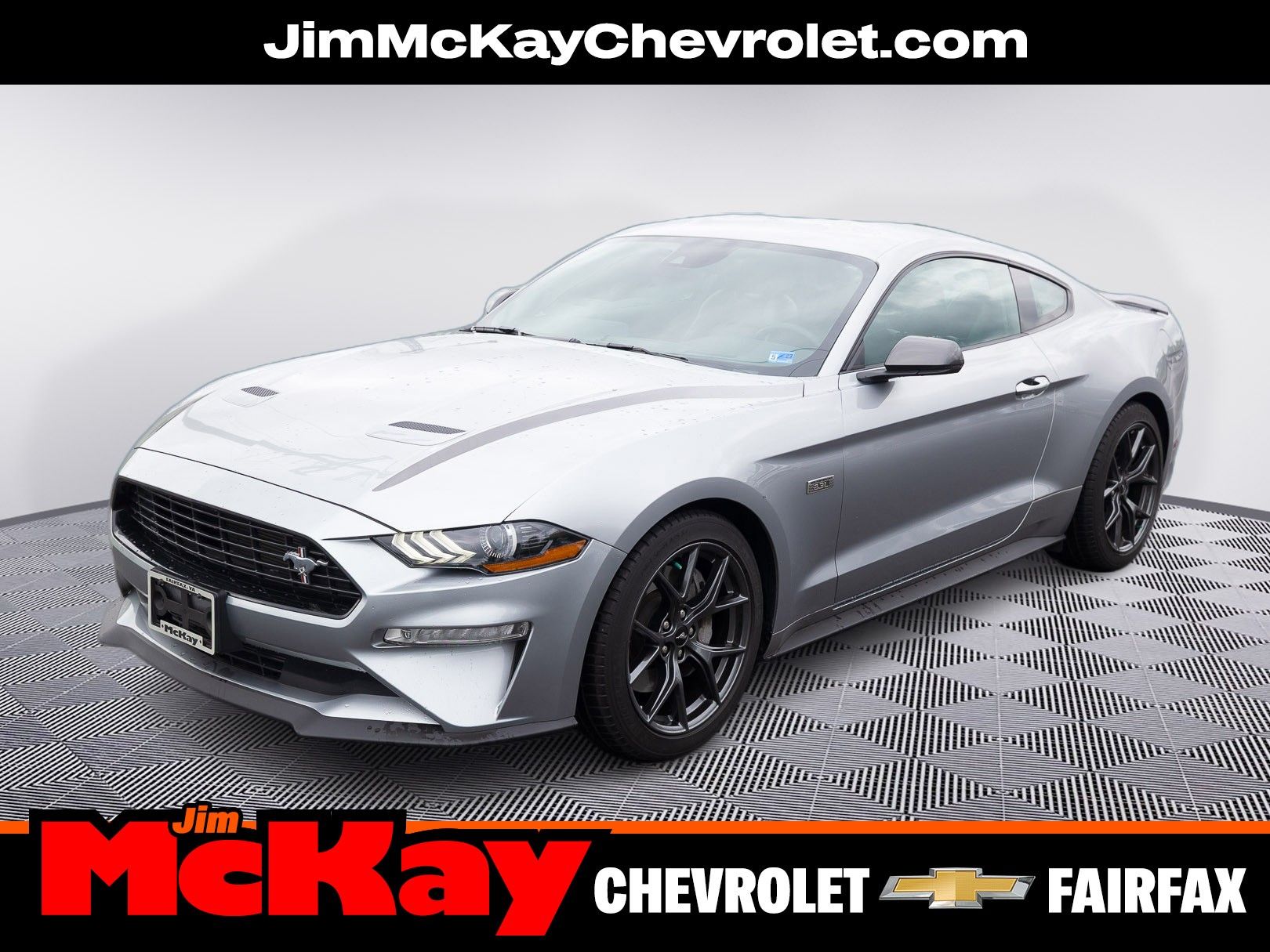 Silver Metallic 2020 Ford Mustang EcoBoost Premium Coupe RWD Coupe Rear-Wheel Drive Automatic