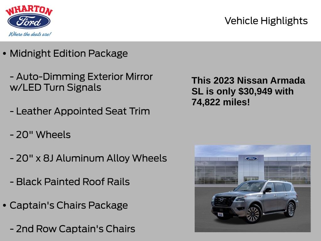 2023 Nissan Armada SL - 10