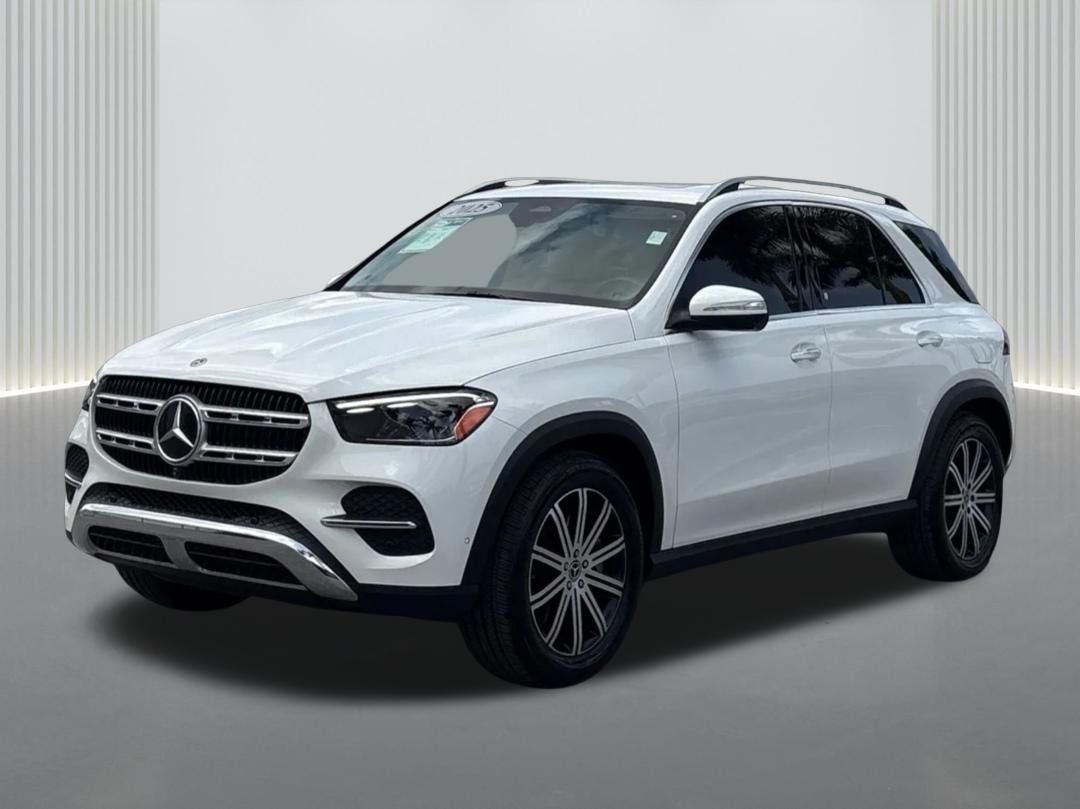 Polar White 2025 Mercedes-Benz GLE SUV / Crossover All-Wheel Drive 9-Speed Automatic