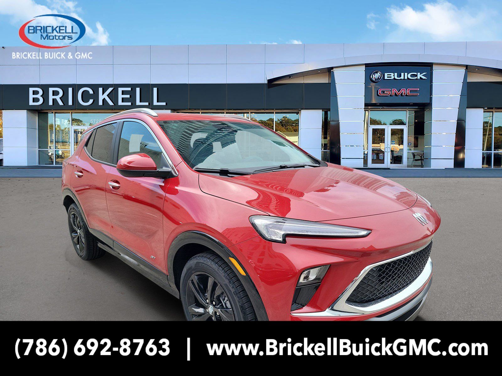 Brilliant Red 2026 Buick Encore GX SUV / Crossover Front-Wheel Drive Continuously Variable Transmission