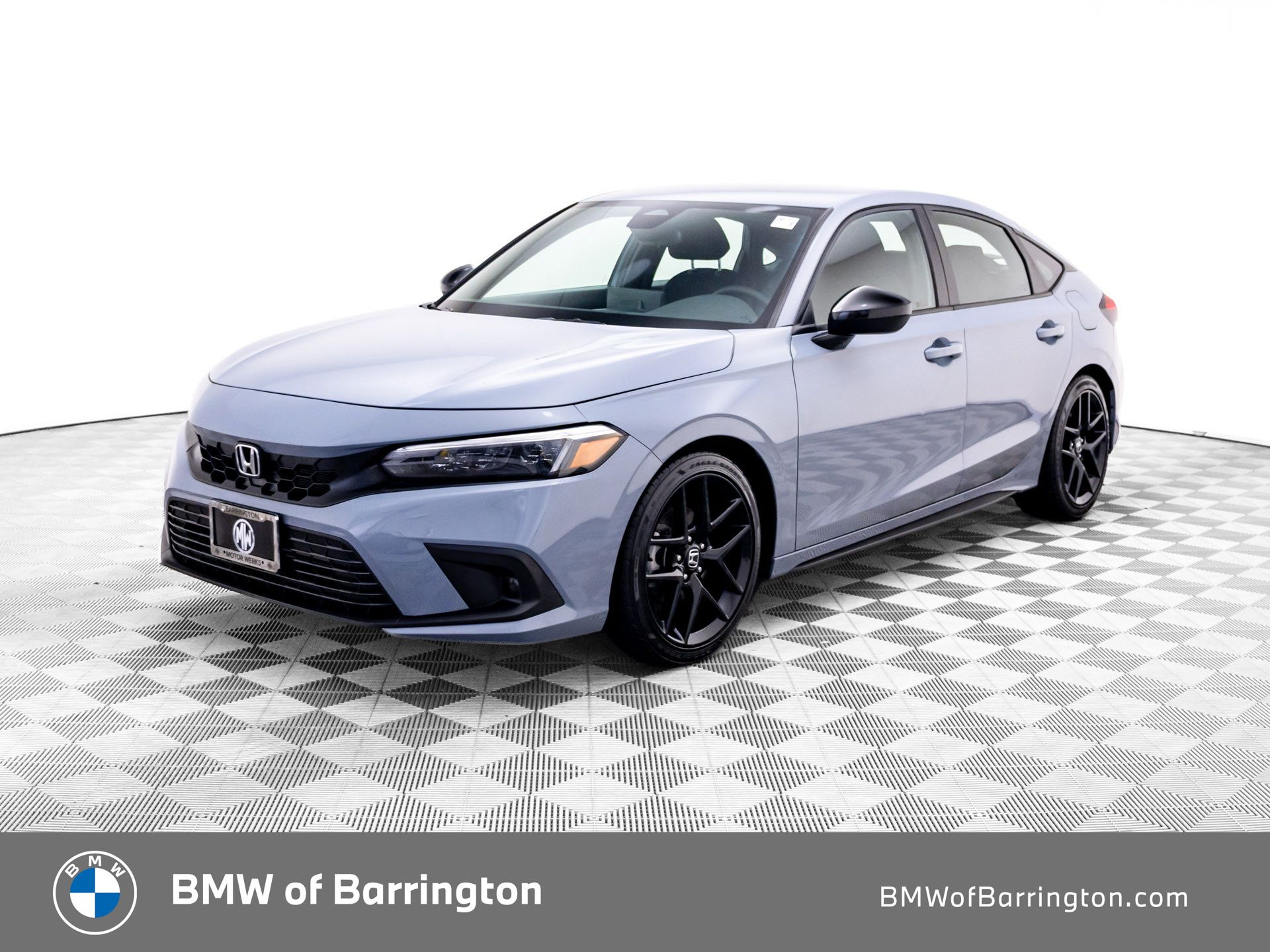 Sonic Gray Pearl 2024 Honda Civic Hatchback Hatchback Front-Wheel Drive Continuously Variable Transmission