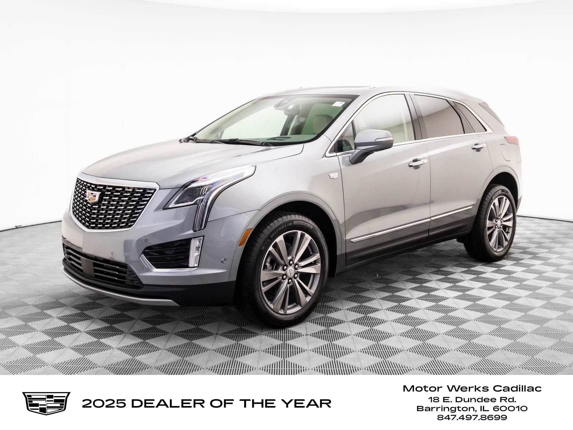 Argent Silver Metallic 2026 Cadillac XT5 Premium Luxury AWD SUV / Crossover Four-Wheel Drive 9-Speed Automatic