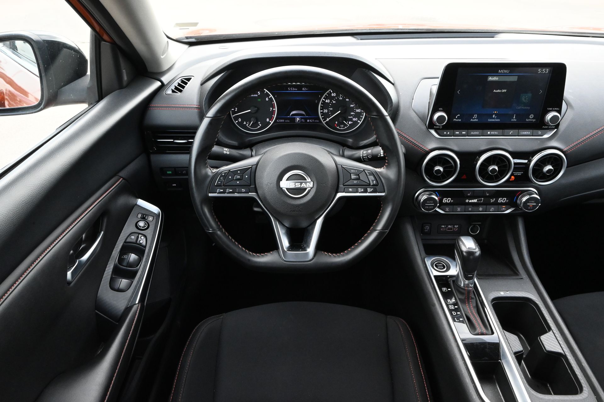 2025 Nissan Sentra SR Orange at South Houston Nissan