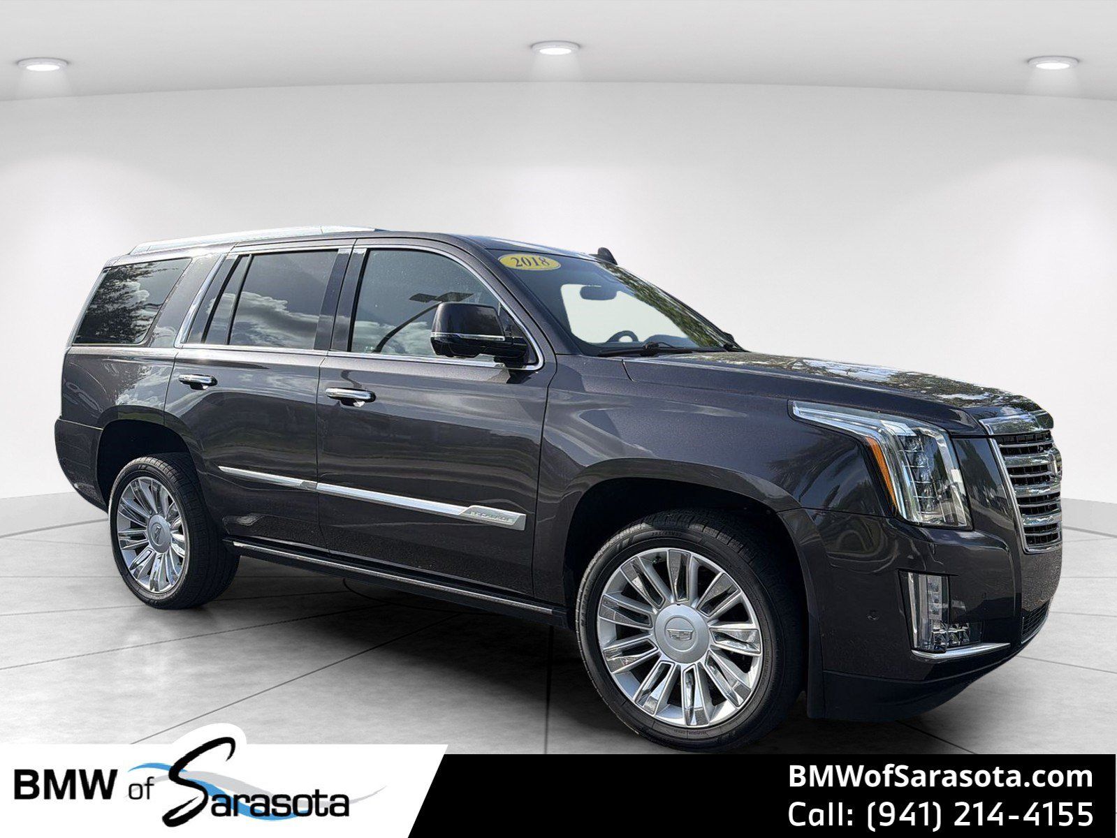 Dark Granite Metallic 2018 Cadillac Escalade SUV / Crossover Four-Wheel Drive
