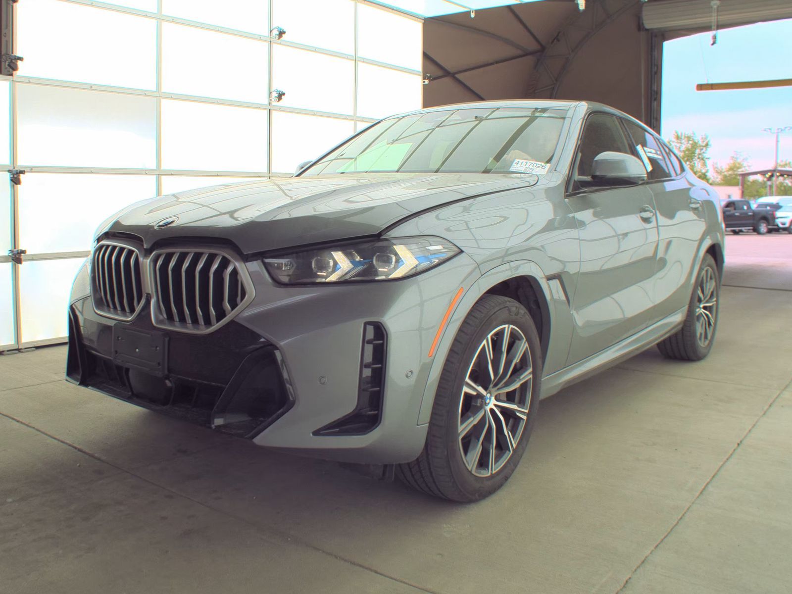 Gray Metallic 2025 BMW X6 SUV / Crossover All-Wheel Drive 8-Speed Automatic