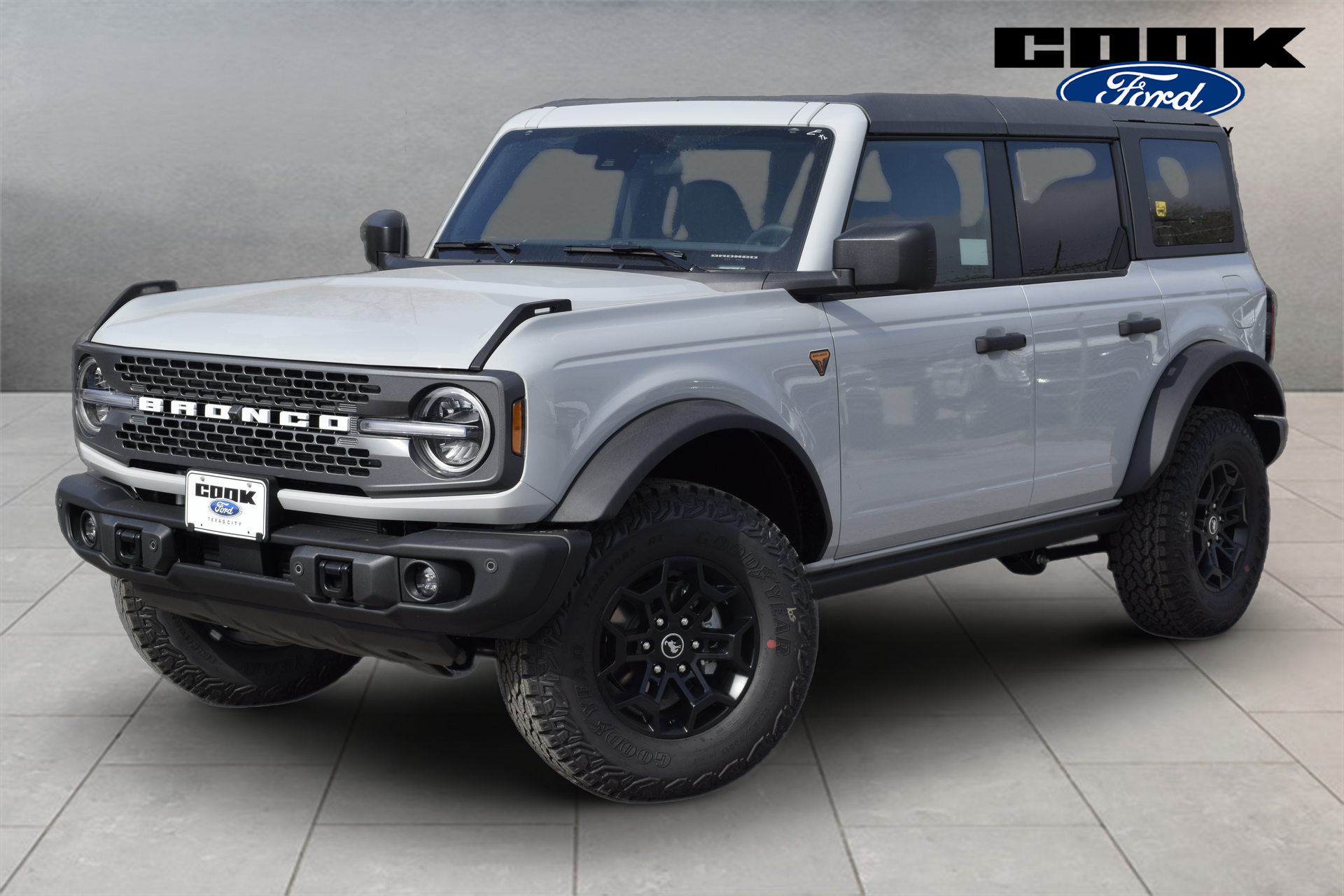 2026 Ford Bronco Badlands White at Cook Ford