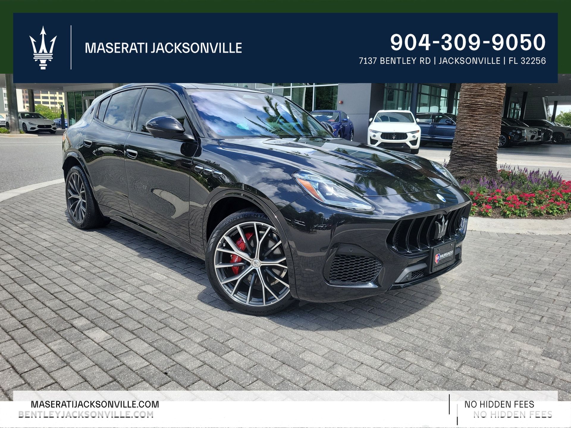 Nero Tempesta Metallic 2023 Maserati Grecale SUV / Crossover All-Wheel Drive 8-Speed Automatic