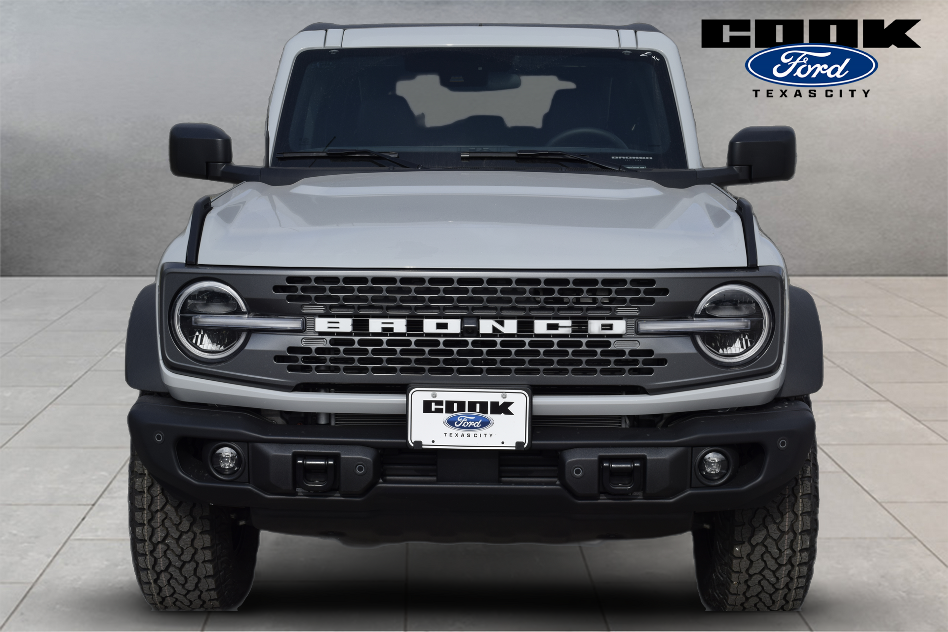 2026 Ford Bronco Badlands White at Cook Ford