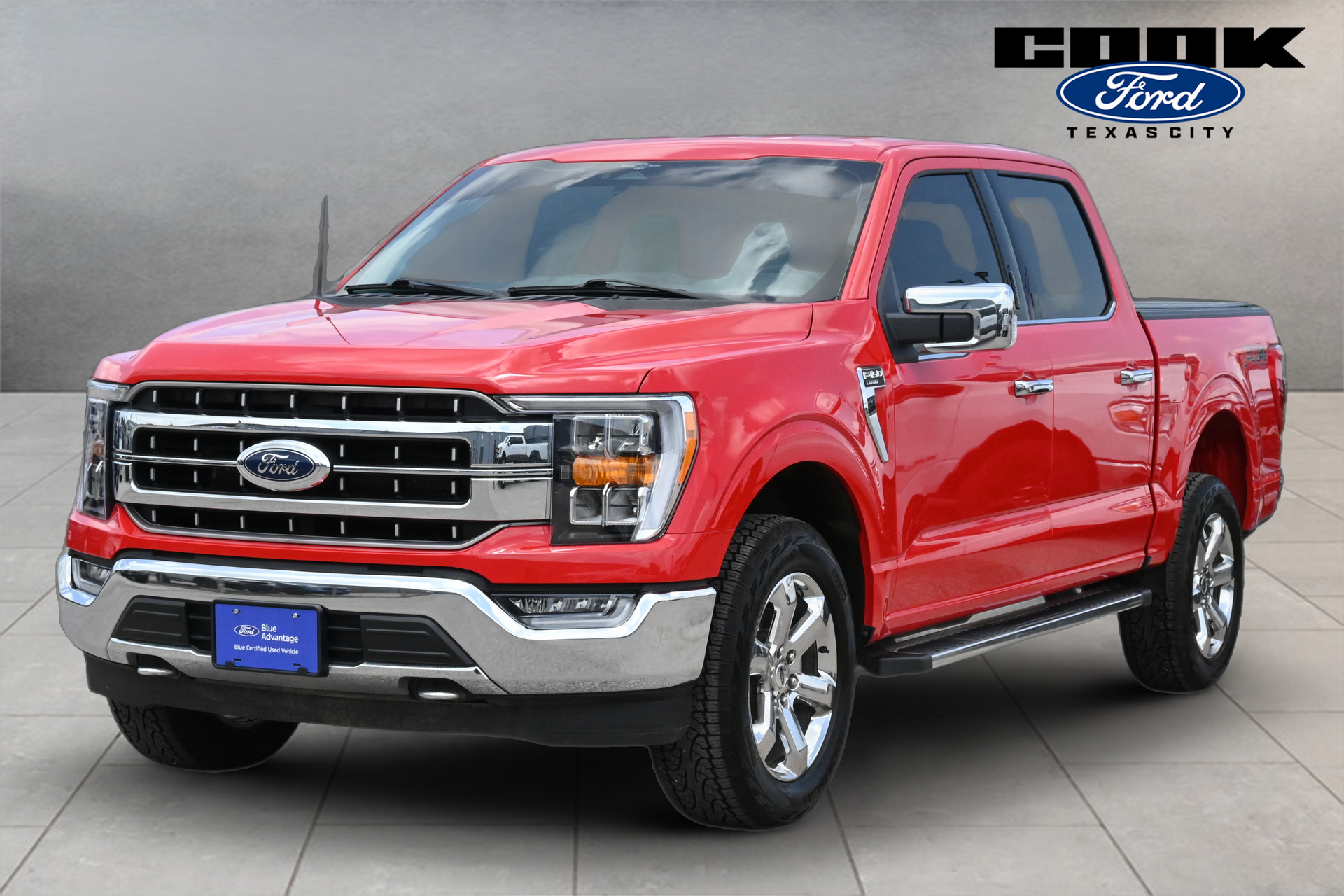 2023 Ford F-150 Lariat Red at Cook Ford