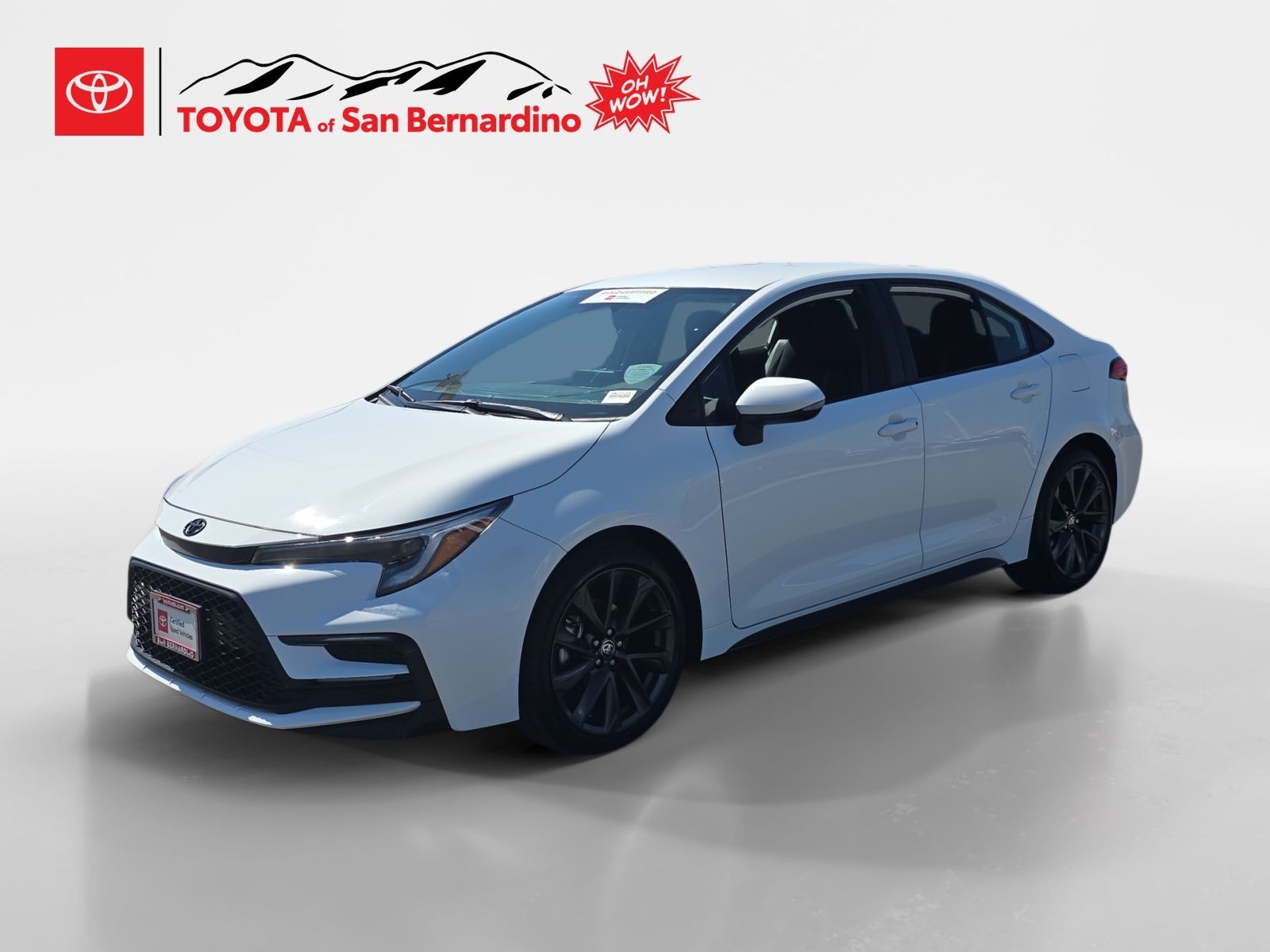 Ice 2025 Toyota Corolla SE FWD Sedan Front-Wheel Drive Continuously Variable Transmission