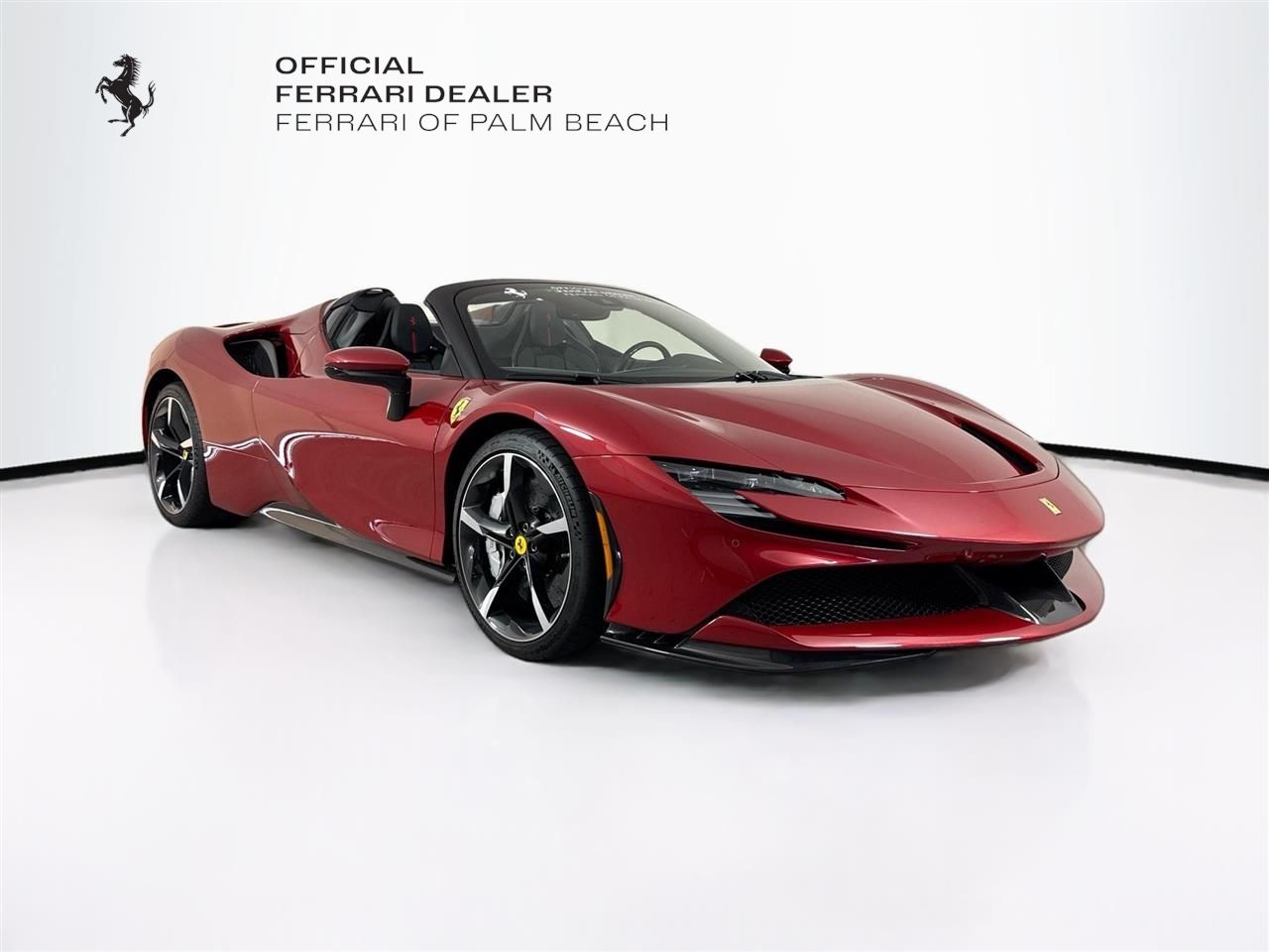 Rosso Sergio 2022 Ferrari SF90 Spider AWD Convertible All-Wheel Drive 7-Speed Dual Clutch