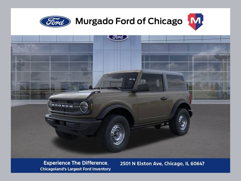 Marsh Gray 2025 Ford Bronco SUV / Crossover Four-Wheel Drive Automatic
