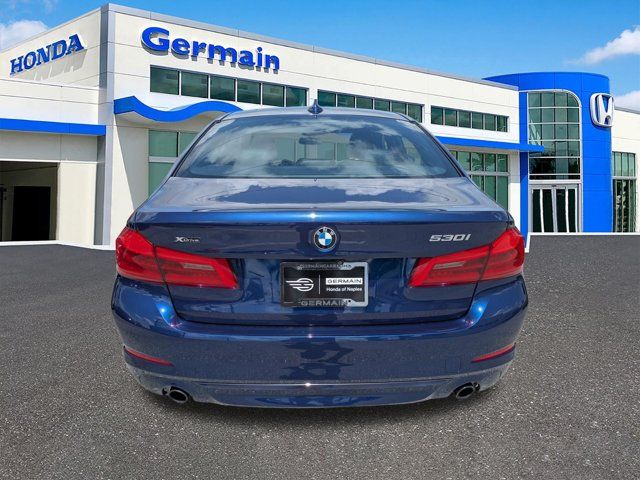 Used 2020 Mediterranean Blue Metallic BMW 530i xDrive image 6