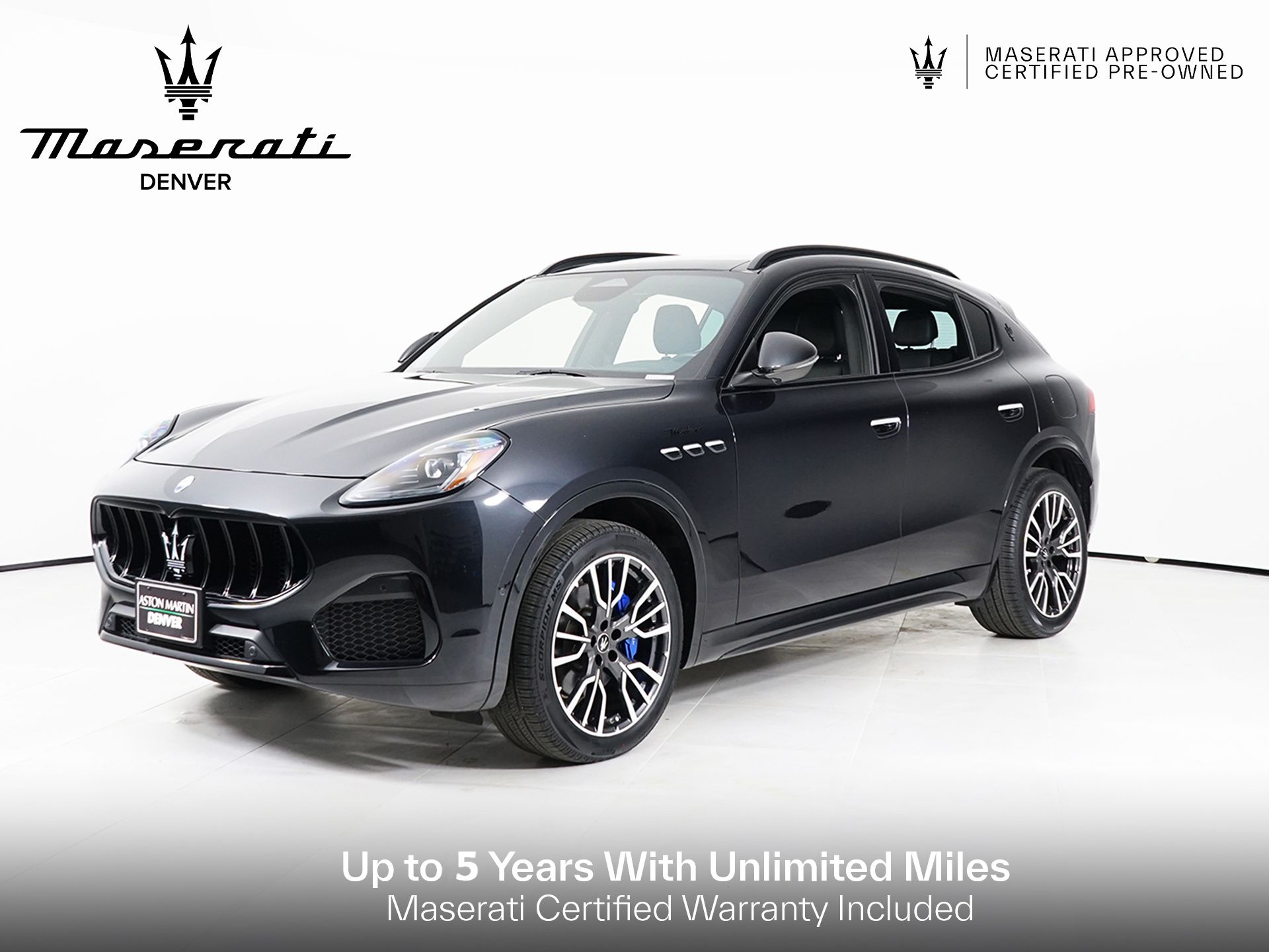 Nero Tempesta Metallic 2023 Maserati Grecale SUV / Crossover All-Wheel Drive 8-Speed Automatic