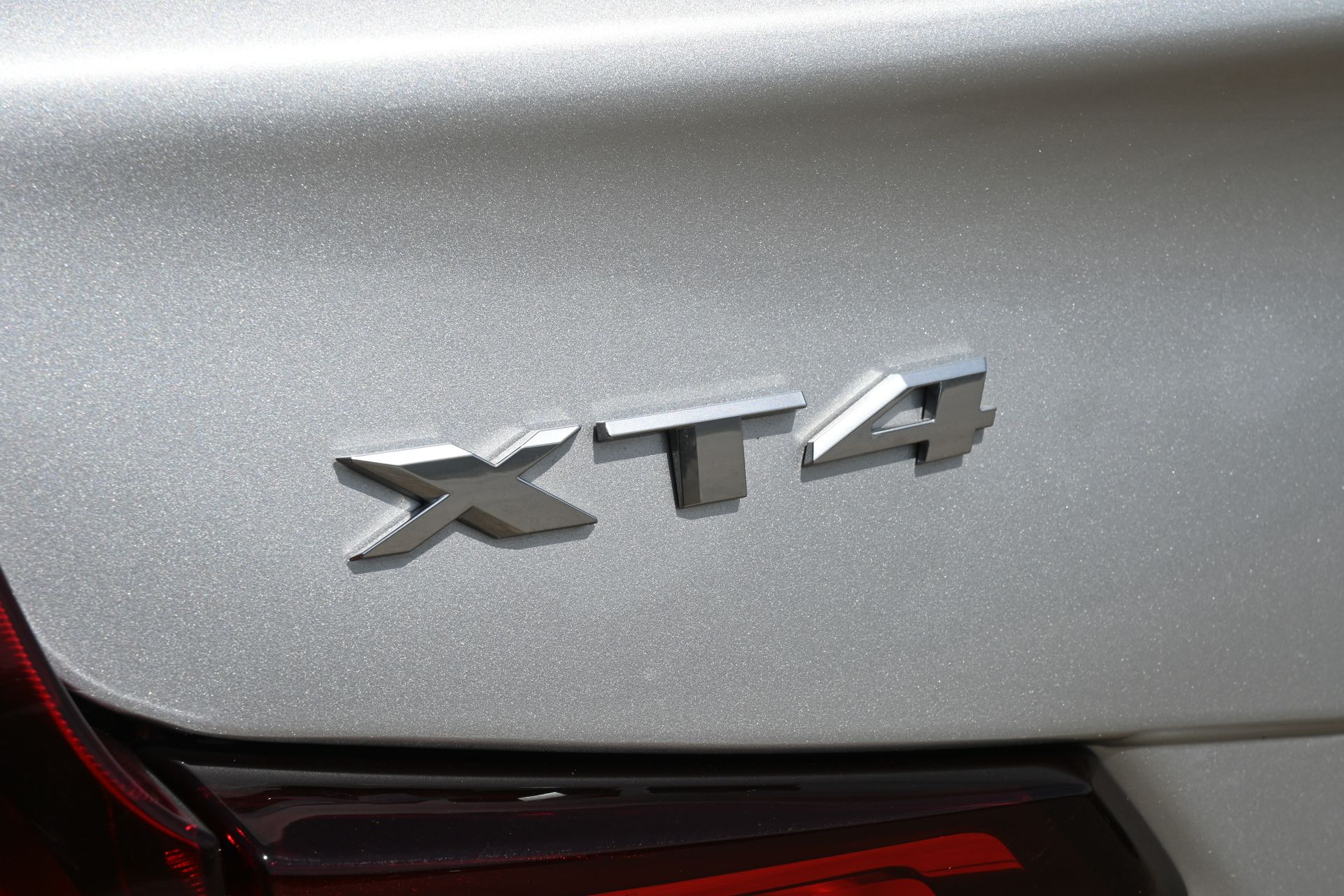 2020 Cadillac XT4 Premium Luxury Silver at Tom Peacock Cadillac