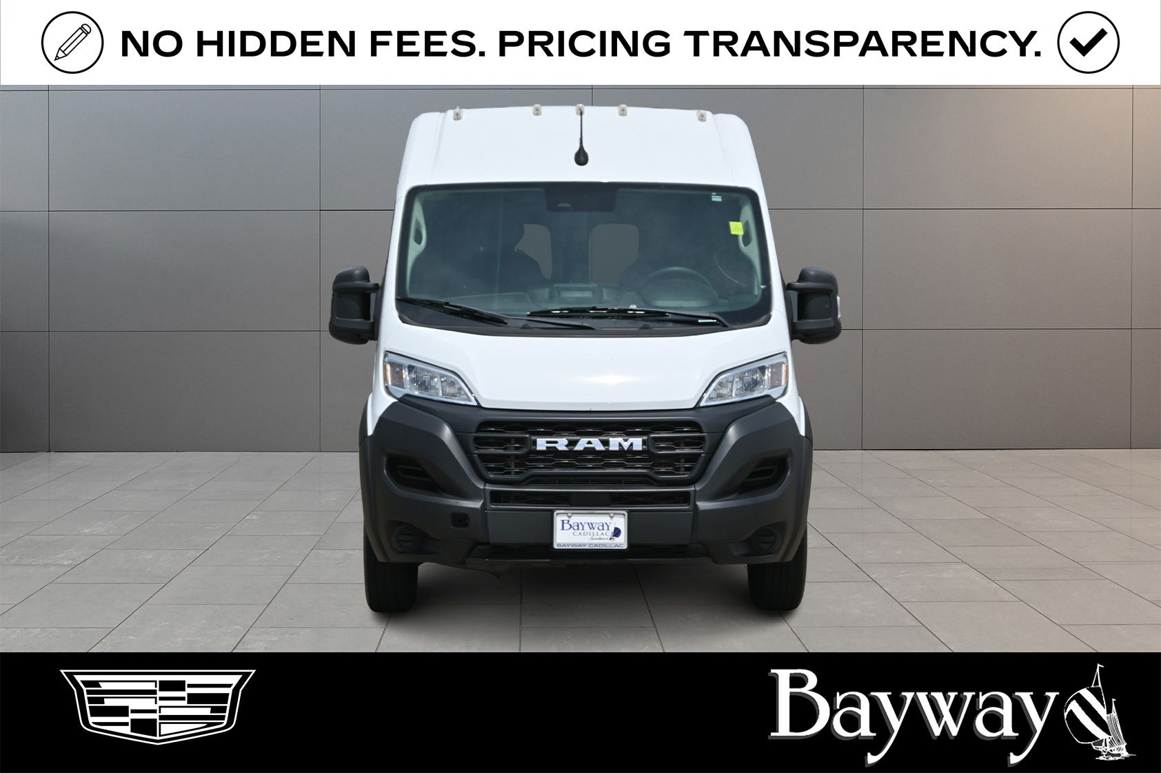 2023 Ram ProMaster 2500 High Roof White at Texan Dodge Chrysler Jeep Ram