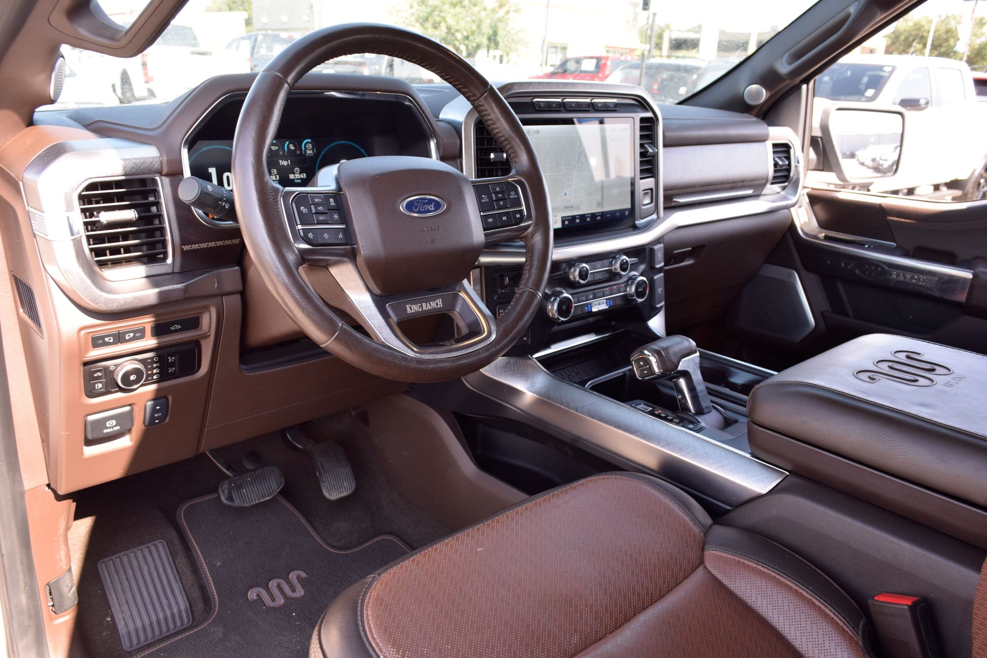 2023 Ford F-150 King Ranch White at Monument Chevrolet