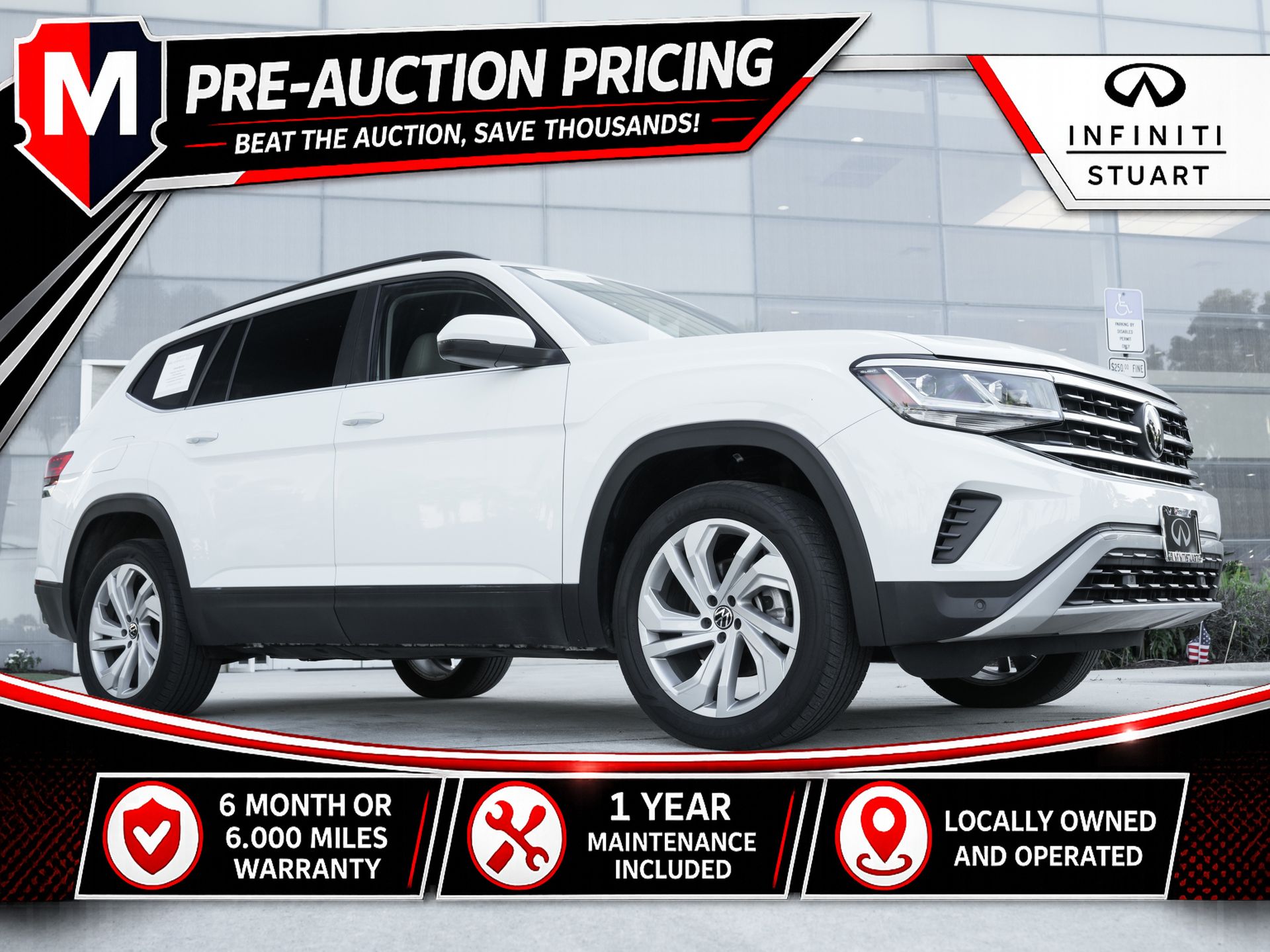 2023 Volkswagen Atlas 3.6L V6 SE w/Technology