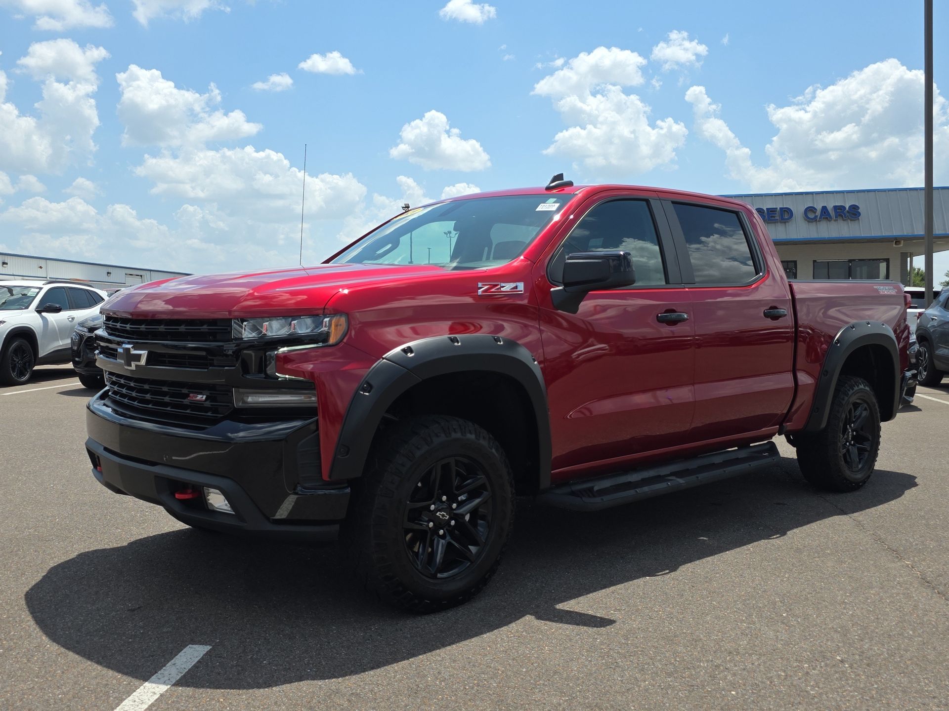 Cherry Red Tintcoat 2021 Chevrolet Silverado 1500 Pickup Truck Four-Wheel Drive Automatic