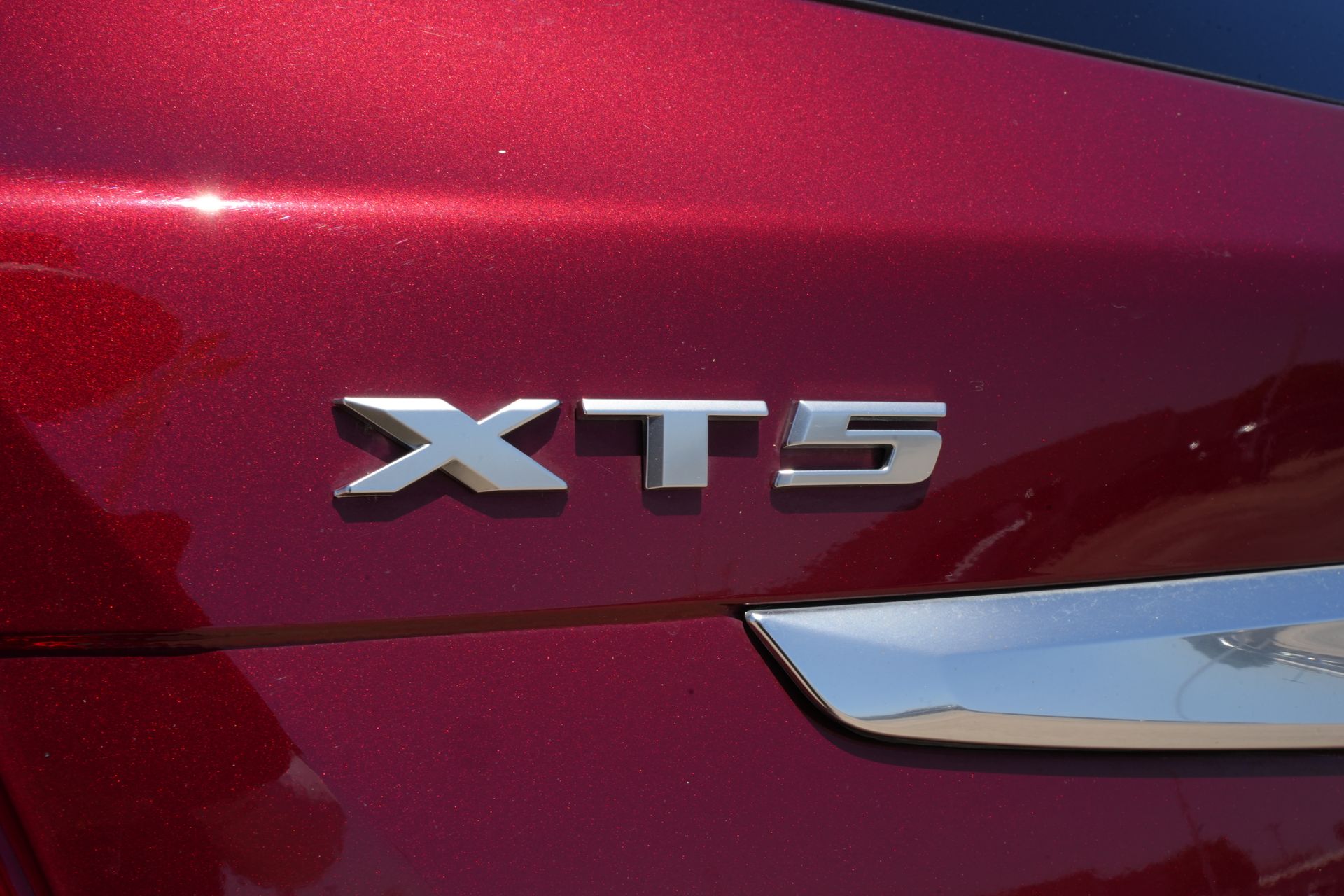 2018 Cadillac XT5 Luxury Red at DeMontrond Ford
