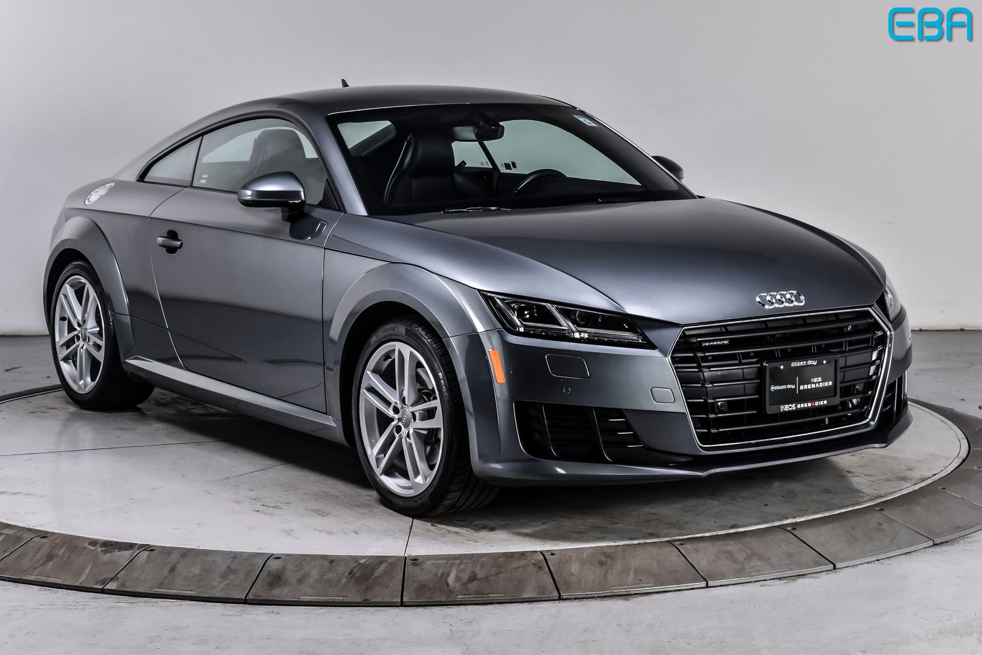 Monsoon Gray Metallic 2017 Audi TT 2.0T quattro Coupe AWD Coupe All-Wheel Drive 6-Speed Automatic