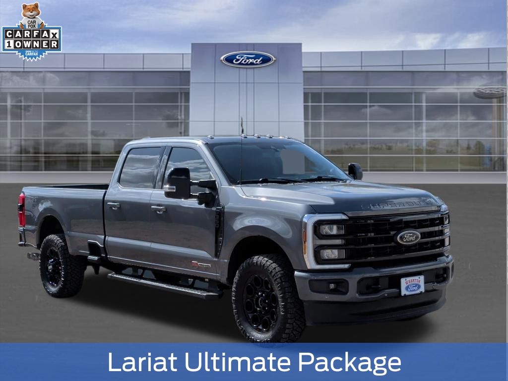 2024 Ford F-350SD Lariat Gray at Central Houston Nissan