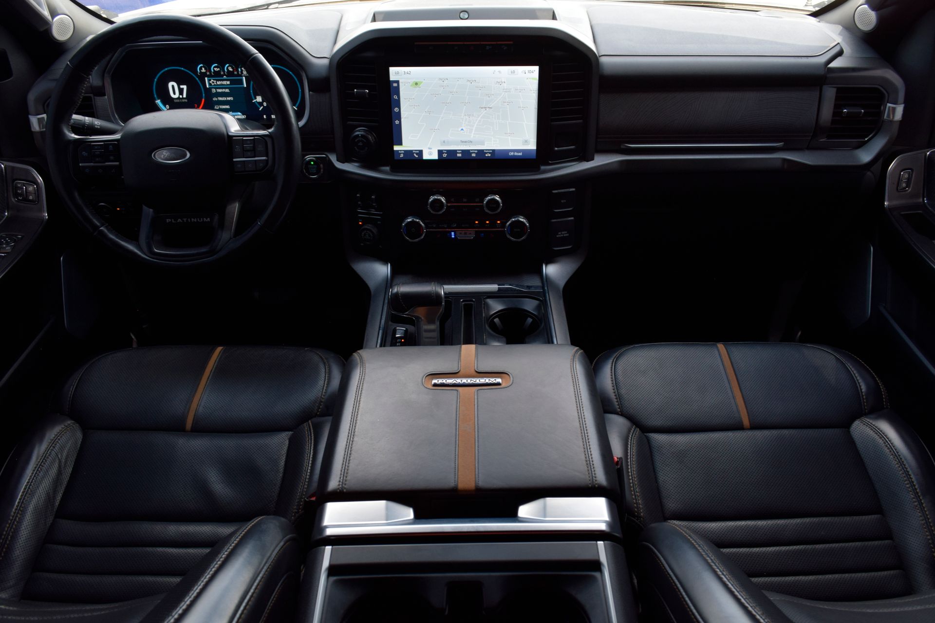 2023 Ford F-150 Platinum White at DeMontrond Ford