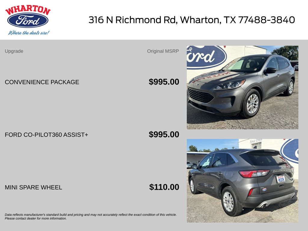 2022 Ford Escape SE Gray at DeMontrond Ford