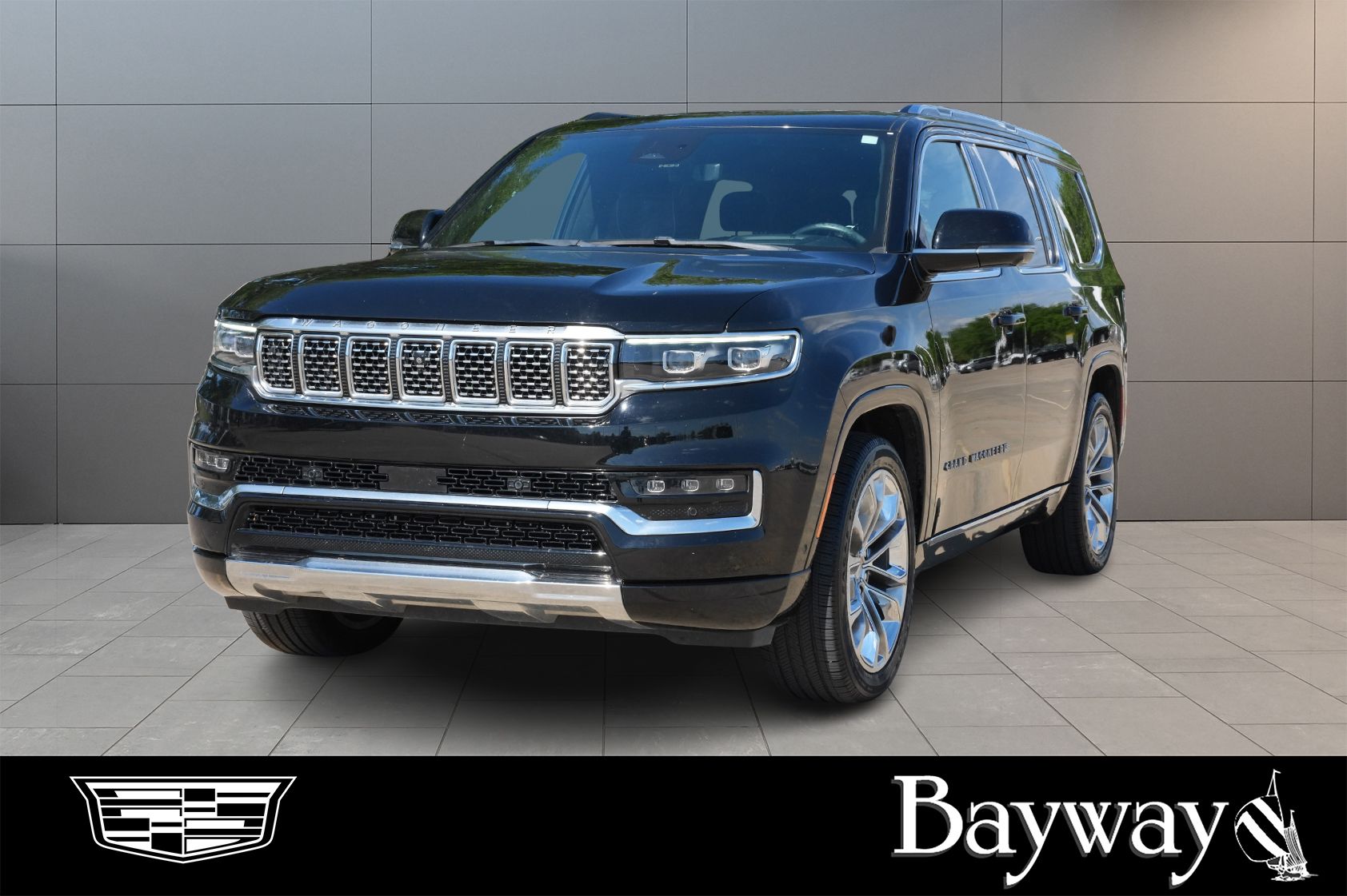 2022 Jeep Grand Wagoneer Series II Black at River Oaks CDJR