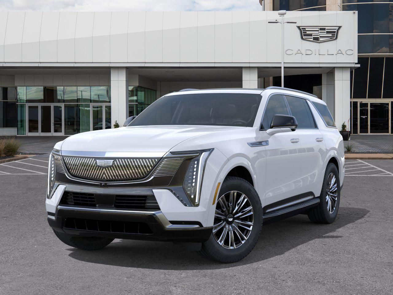 2026 Cadillac Escalade IQL Luxury White at Tom Peacock Cadillac