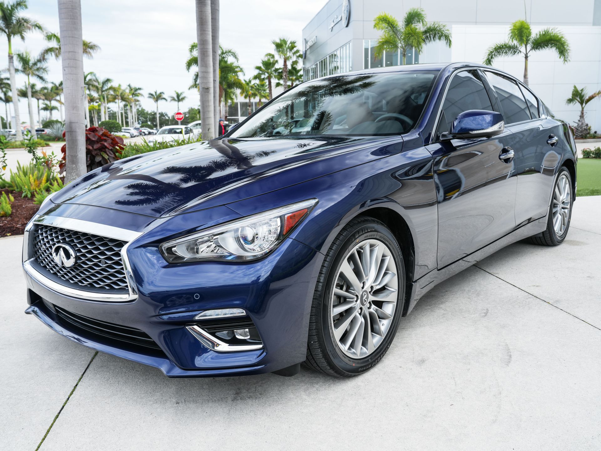 used 2023 INFINITI Q50 car, priced at $30,200