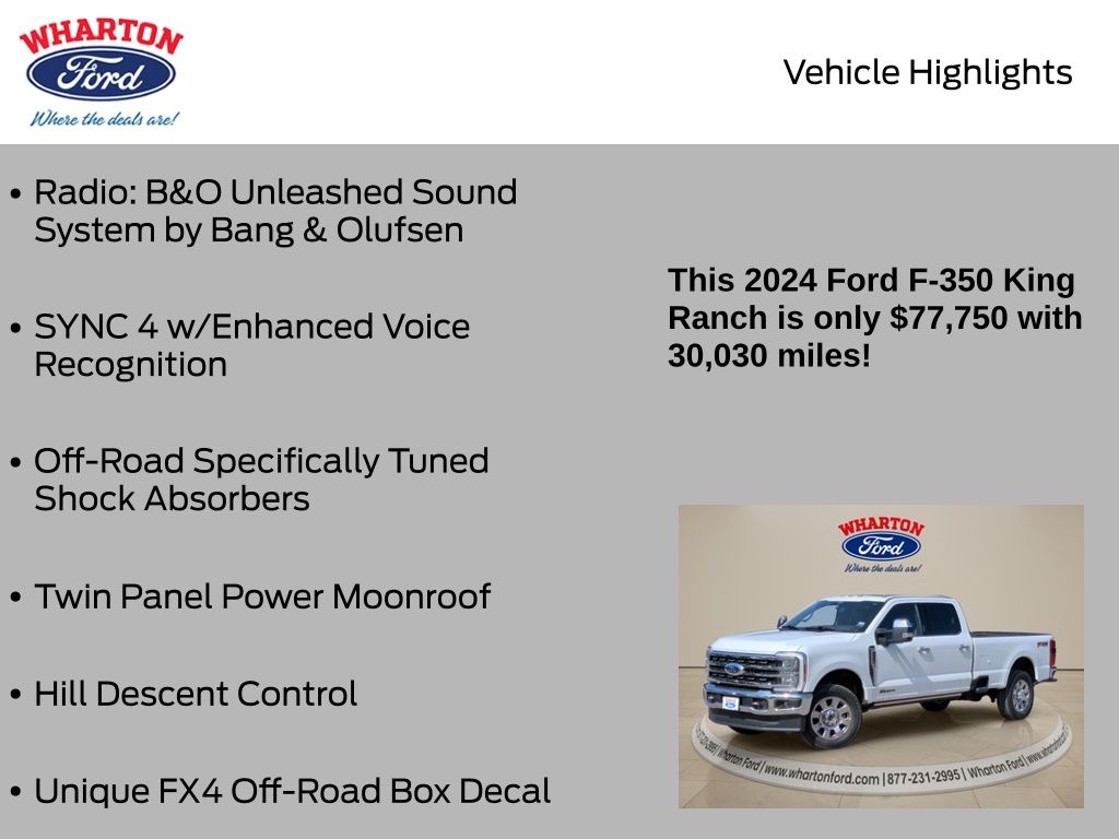2024 Ford F-350SD King Ranch - 10