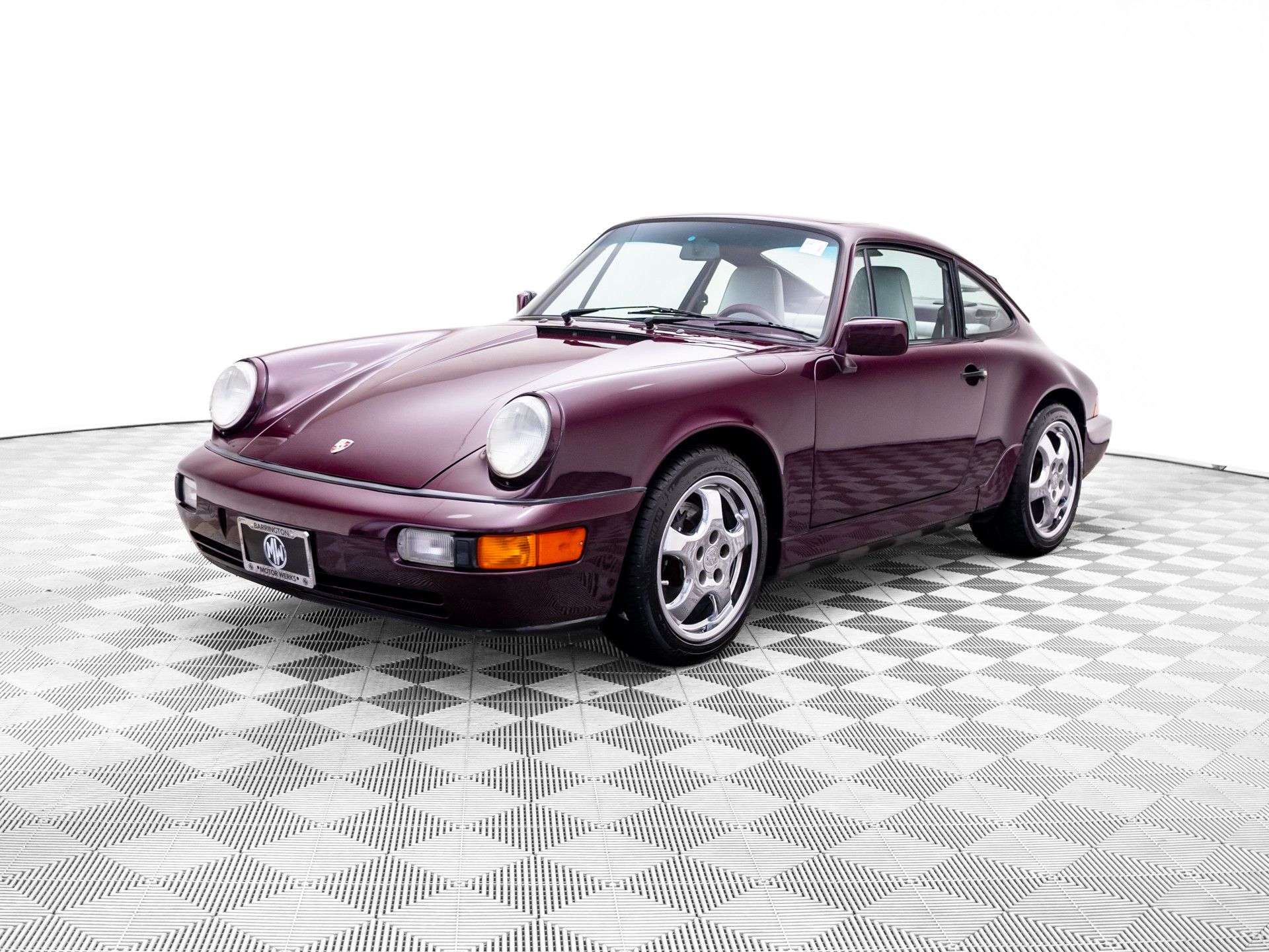 Amethyst Metallic 1991 Porsche 911 Coupe Rear-Wheel Drive 4-Speed Automatic
