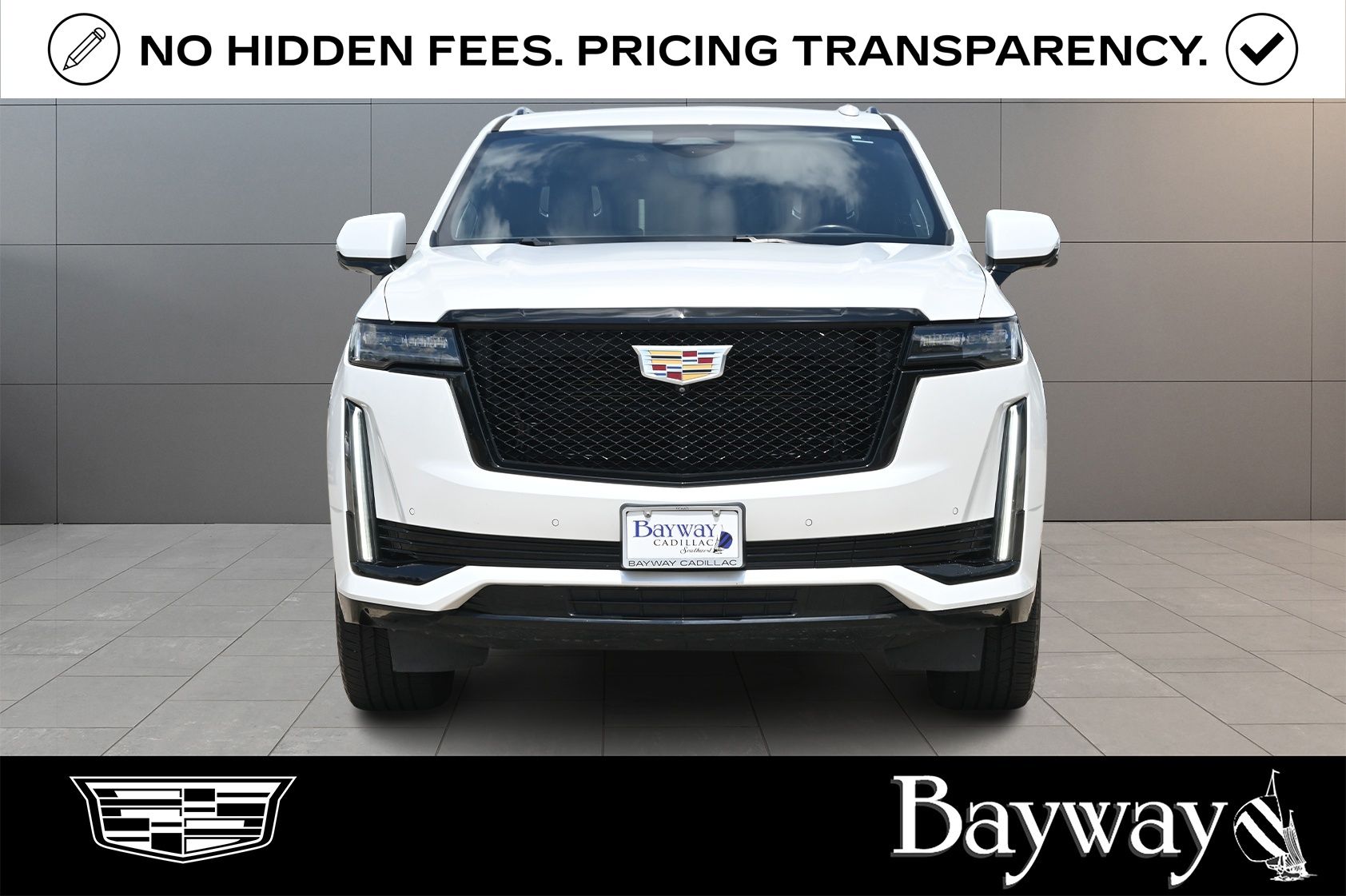 2021 Cadillac Escalade ESV Sport Platinum White at Bayway Cadillac of The Woodlands