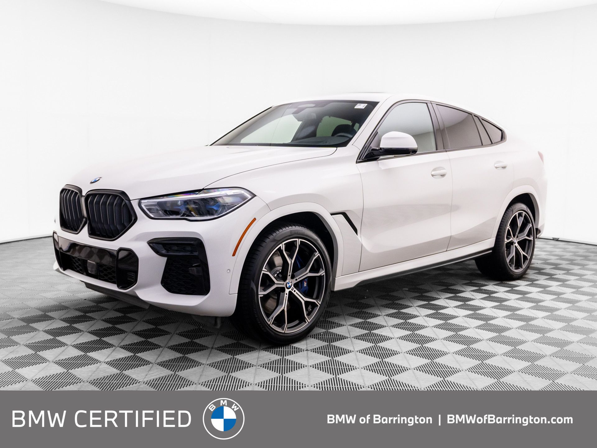 Alpine White 2023 BMW X6 SUV / Crossover All-Wheel Drive 8-Speed Automatic