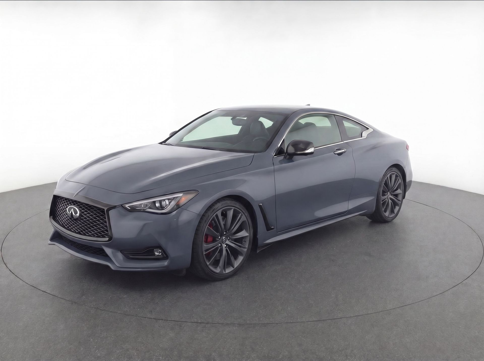 Slate Gray 2021 INFINITI Q60 Red Sport 400 AWD Coupe All-Wheel Drive 7-Speed Automatic