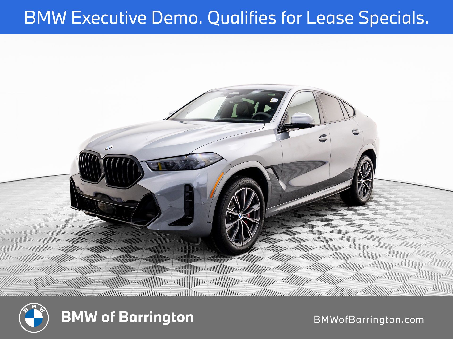 Gray (Skyscraper Grey Metallic) 2026 BMW X6 SUV / Crossover All-Wheel Drive 8-Speed Automatic