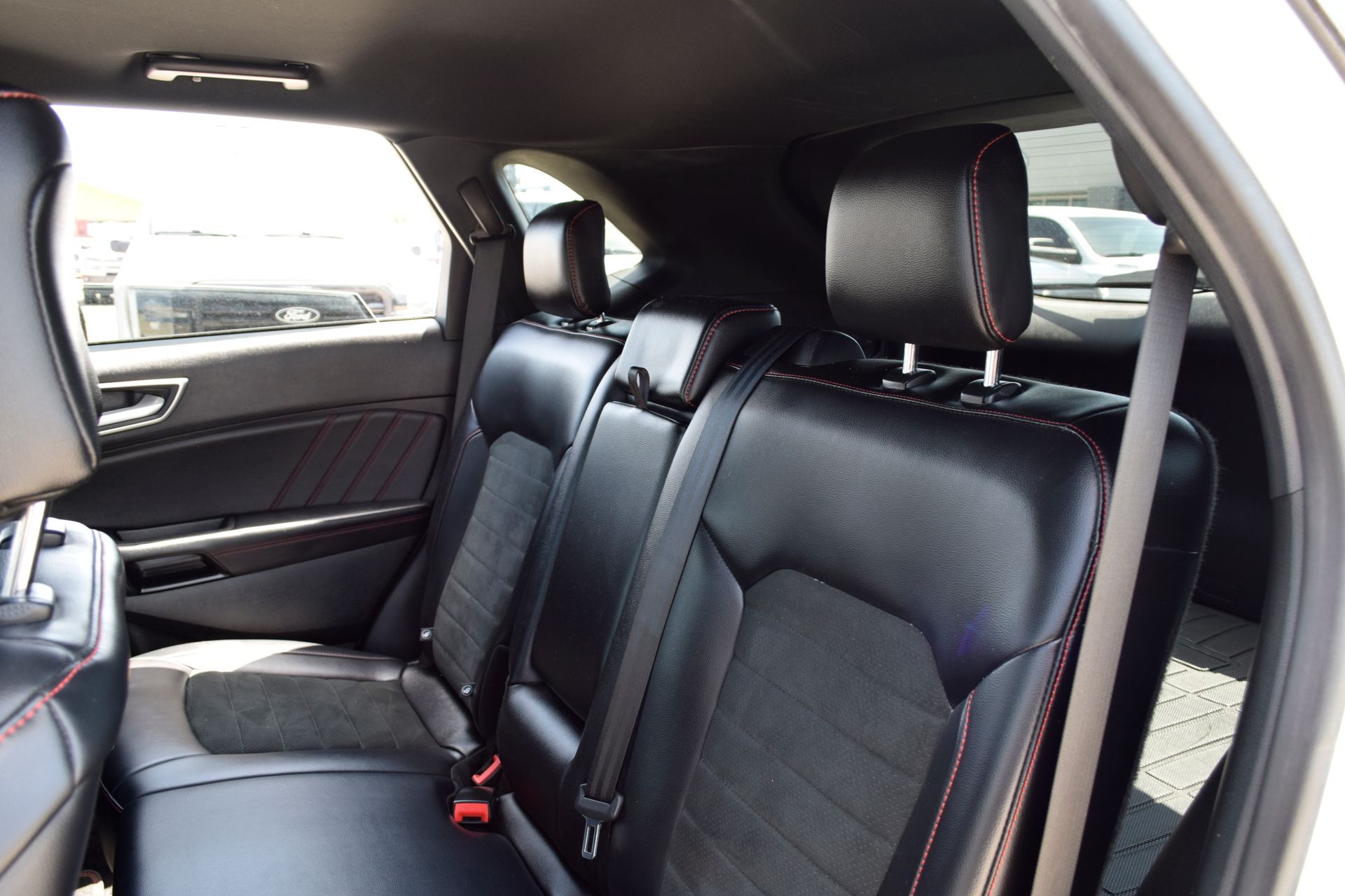 2023 Ford Edge ST Line White at DeMontrond Ford
