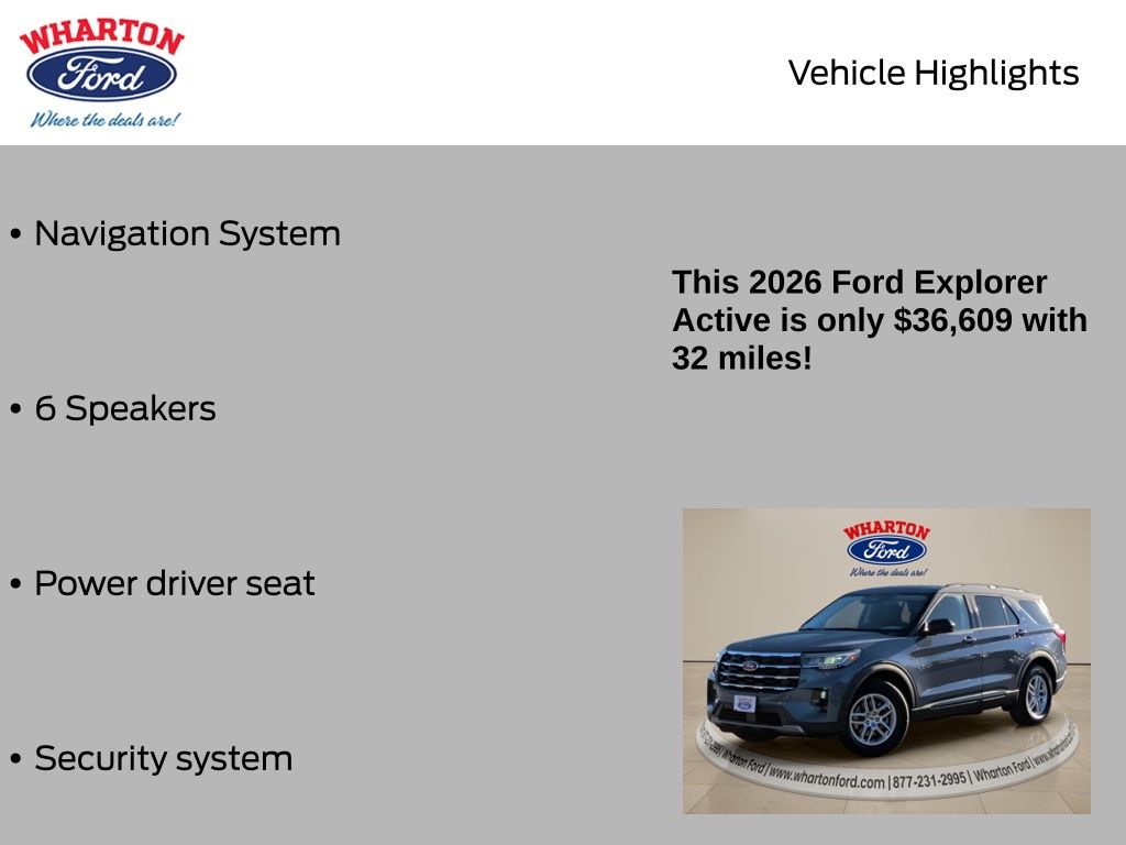 2026 Ford Explorer Active - 5