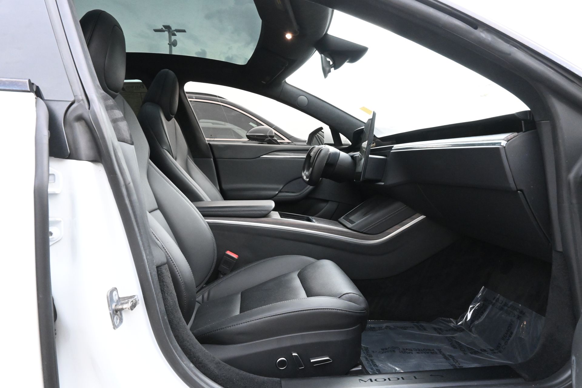 2023 Tesla Model S Standard Range White at Shottenkirk Kia Fort Bend