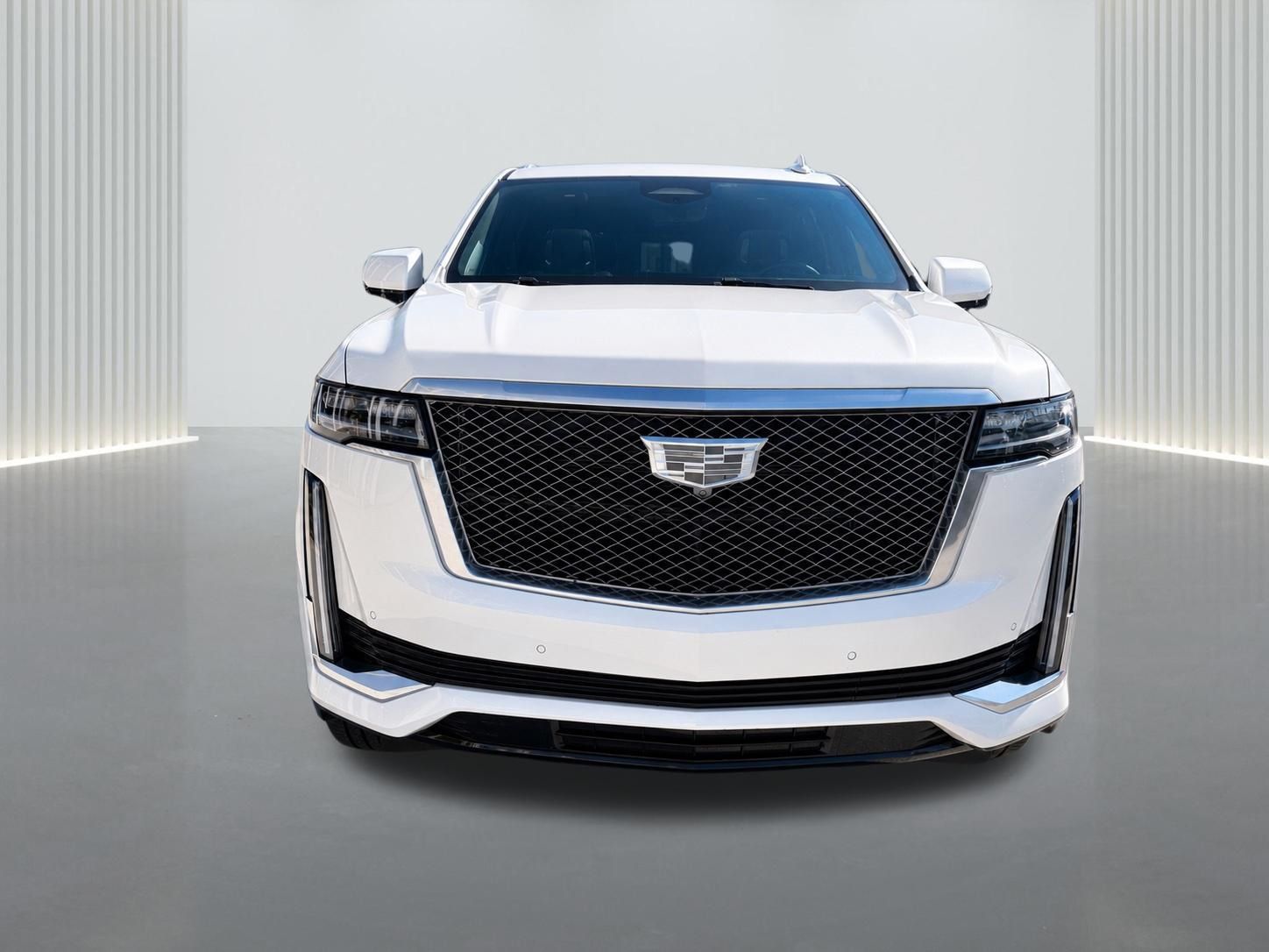 Crystal White Tricoat 2023 Cadillac Escalade ESV SUV / Crossover Four-Wheel Drive Automatic